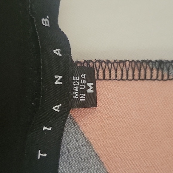 Tiana B. Colorful Abstract Short Sleeve Dress - Picture 7 of 10